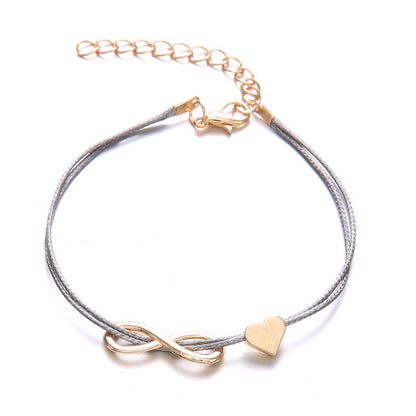 Love & Map Sea turtle 5 - Piece Bracelet Set