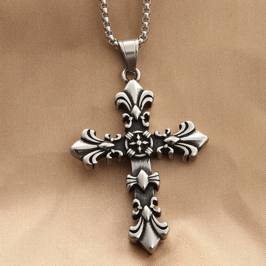 Cross Personality Punk Retro Trendy Men's Pendant