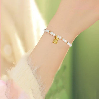 Lily Of The Valley Pearl Bracelet