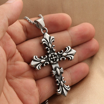 Cross Personality Punk Retro Trendy Men's Pendant