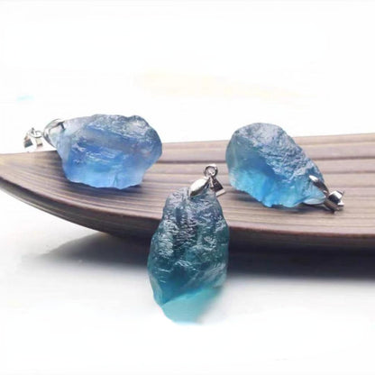 Blue Aventurine Natural Gemstone Necklace