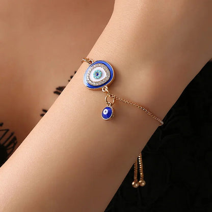 Evil Eye Turquoise Lapis Lazuli Bracelet