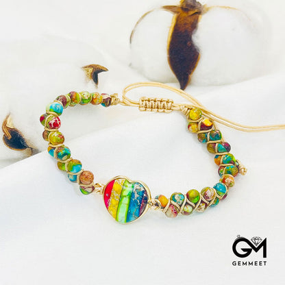 Fashion Color King Stone Guardian Bracelet