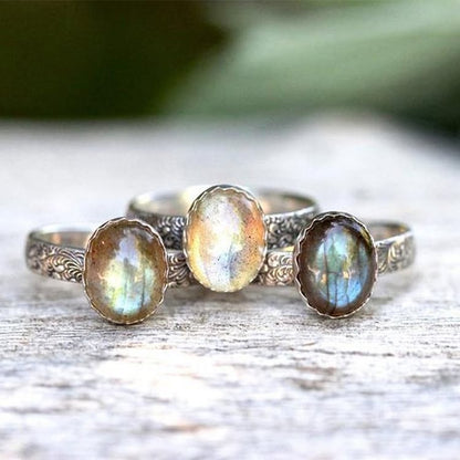 "Gentle Moonlight" - Vintage Moonstone Ring