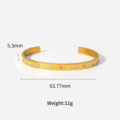 Women's Trending Gold Baguette Bracelet