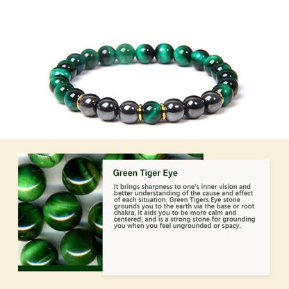 Blue Tiger Eye Protection Bracelet