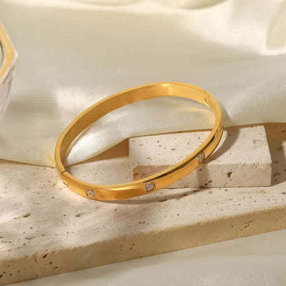 Women's Trending Gold Baguette Bracelet