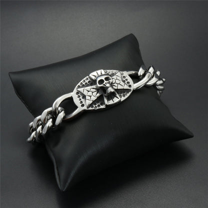 Cross Skull Punk Male Personality Bracelet