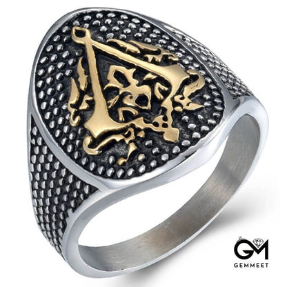 Assassin Electric Gold Men's Ring