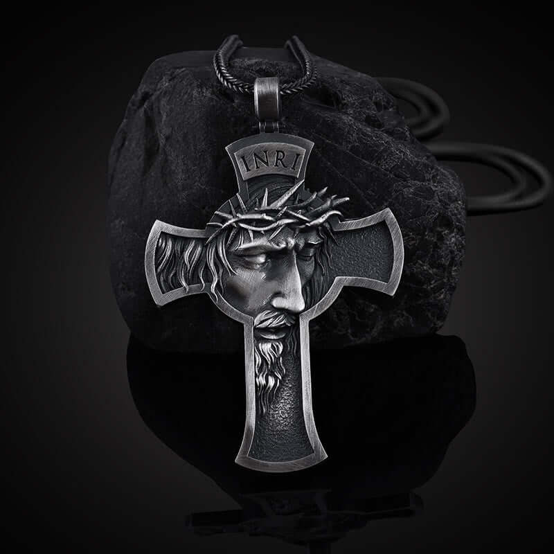 "Tolerance and Compassion" - Religious Crucifix Necklace