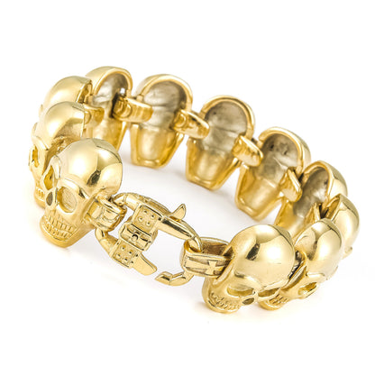 Punk Men's Skull Bracelet