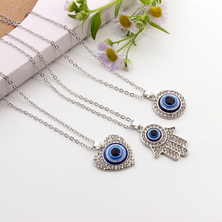 "To Guard And Protect" Evil Eye Necklace