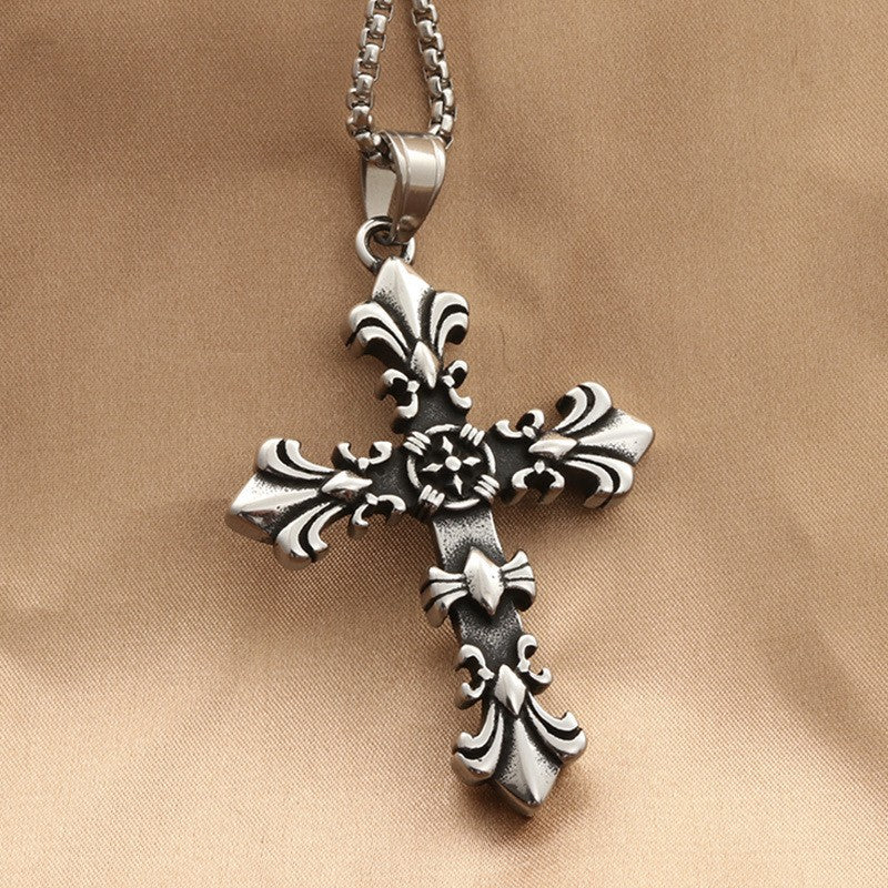 Cross Personality Punk Retro Trendy Men's Pendant