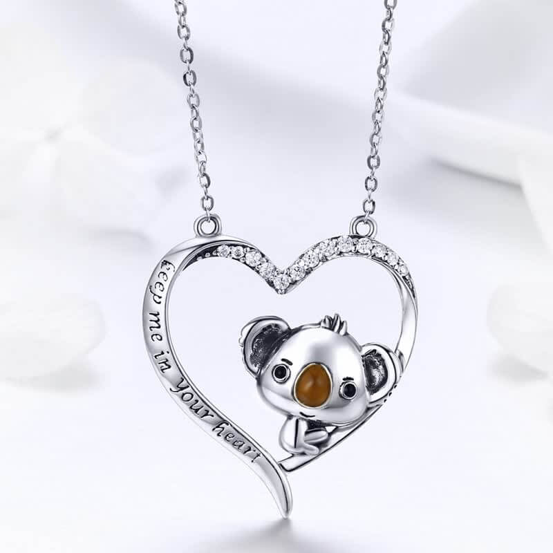 "Cherish Life" - Creative Koala Necklace