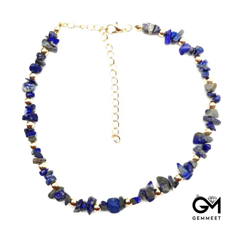 Crystal Gravel Clavicle Chain Necklace