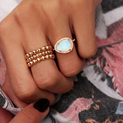 Vintage Moonstone Magic Ring