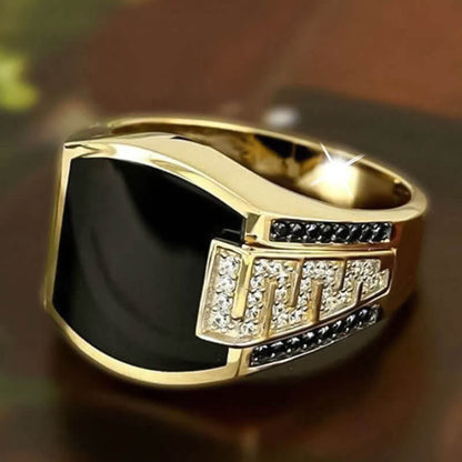 Domineering Business Men's Fashion Ring