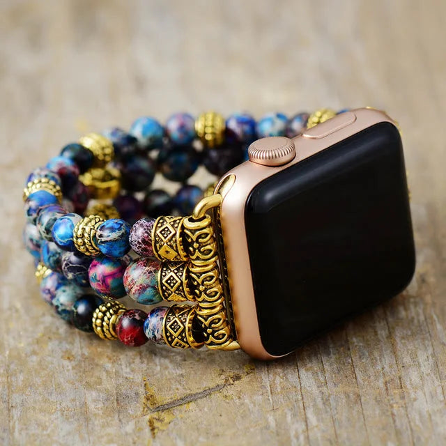 Colored Emperor Stone Watch Straps Bracelet