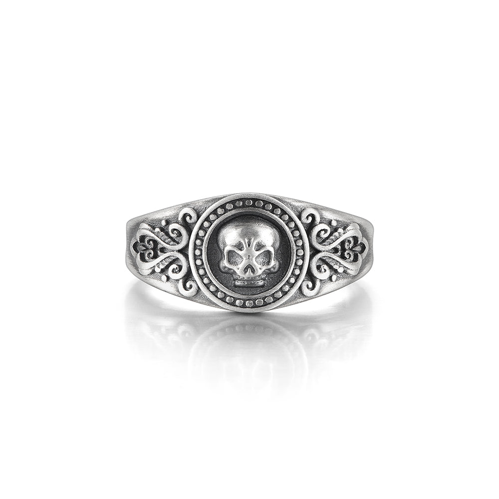 Skull Totem Adjustable Punk Ring