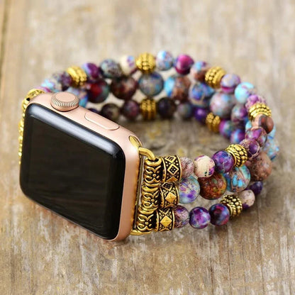 Colored Emperor Stone Watch Straps Bracelet