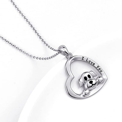 Fashion Cute Puppy Pendant Necklace