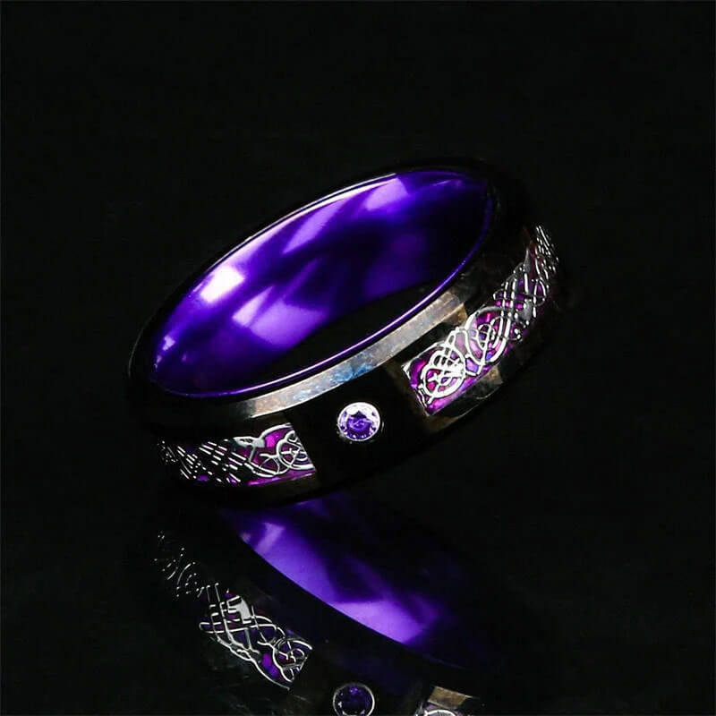 Viking Style Alloy Ring