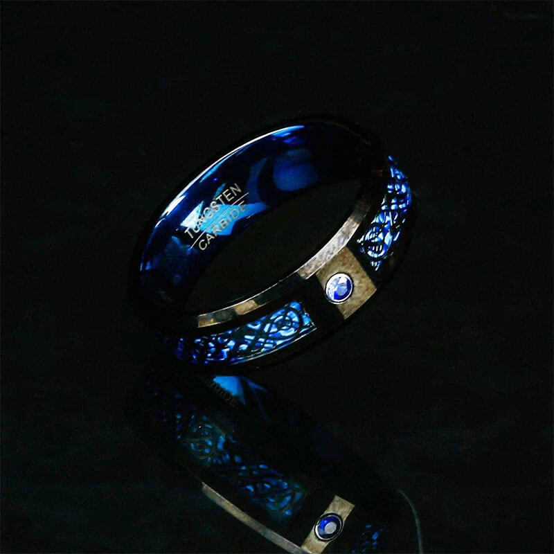 Viking Style Alloy Ring