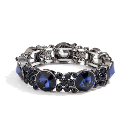 Women's Dramatic Rhinestone Stretchy Bracelet