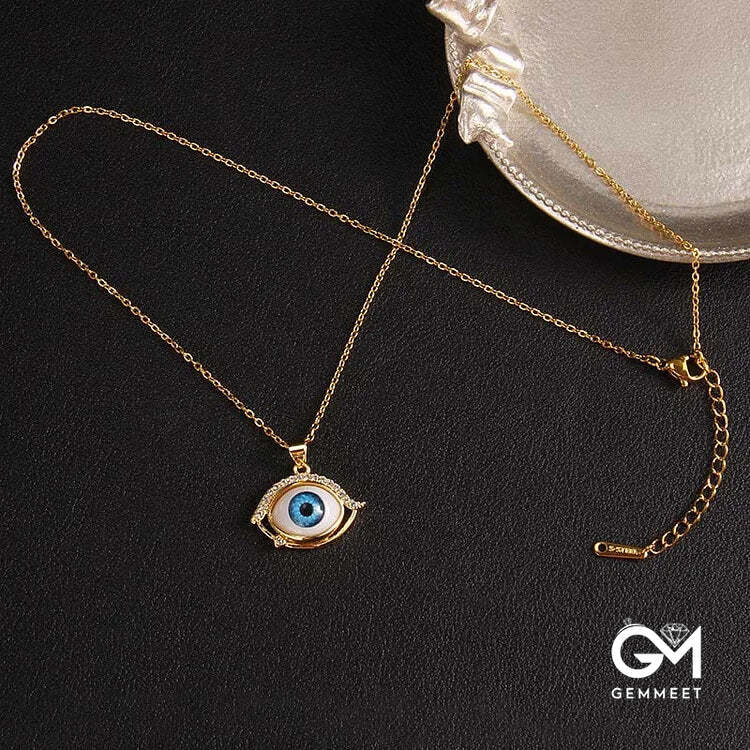 A Variety of "Total Protection" Evil Eye Necklaces