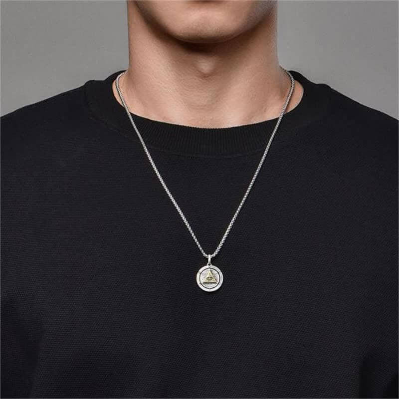 Men's Ancient Egyptian God's Eye Necklace