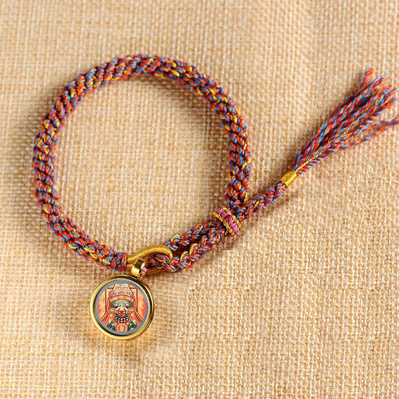 Ethnic Zaki Ram Thangka Bracelet