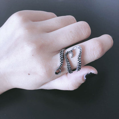 Cthulhu Octopus Tentacle Ring