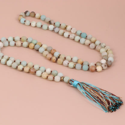 Amazon Stone Yoga Beaded Necklace