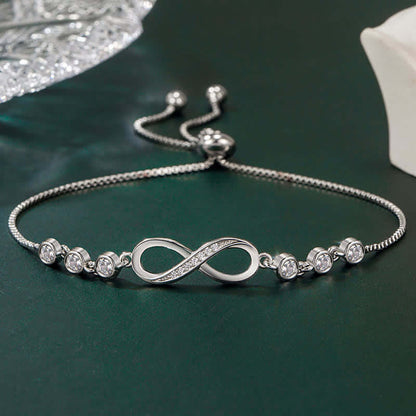 Women's Adjustable Infinite Love Bracelet