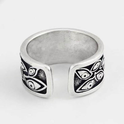 Retro Men's Full’Devil's Eye Ring