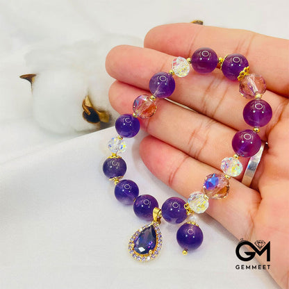 Healing Calm Amethyst Bracelet