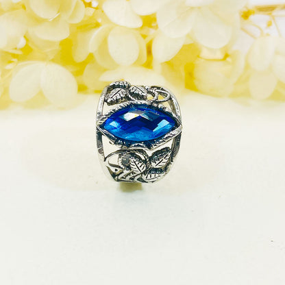 Vintage Luxury Sapphire Ring