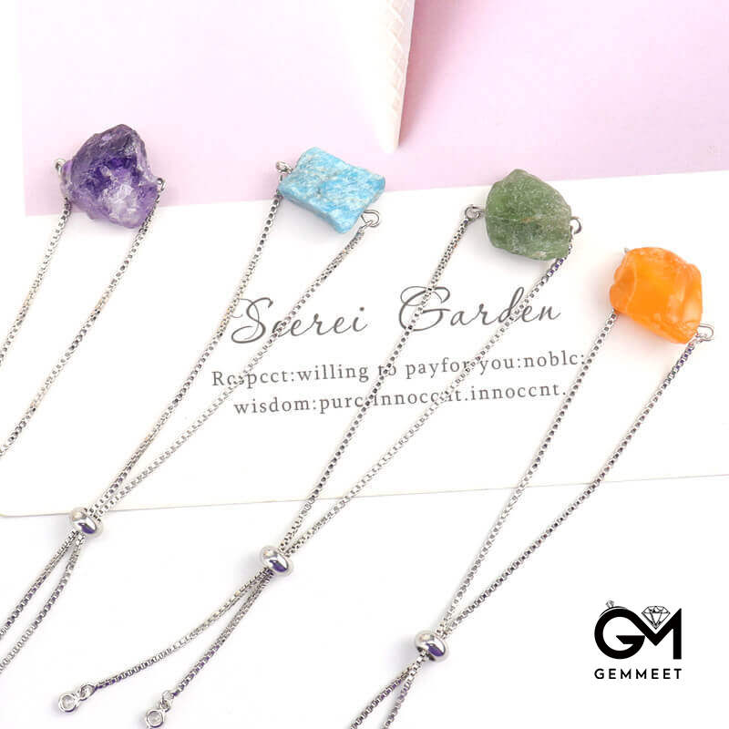 Simple Single Crystal Bracelet