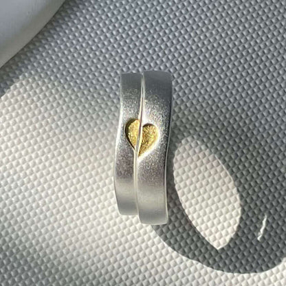 "My Promise" - Heart Love Couple Ring