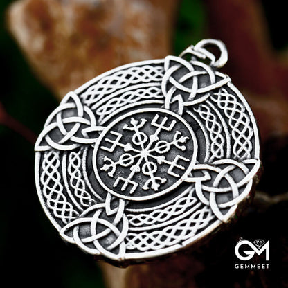 Viking Celtic Knot Stainless Steel Vintage Pendant