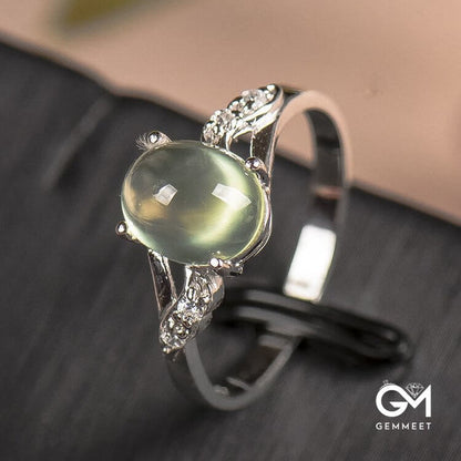 "Ring of Compassion" - Crystal Clear Peridot Ring