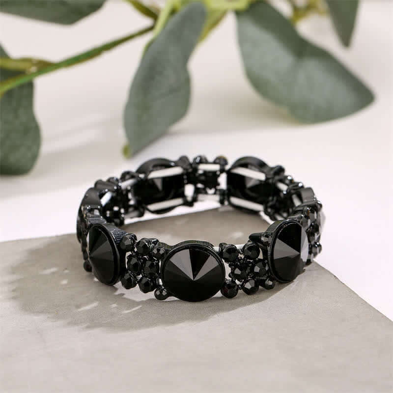 Women's Dramatic Rhinestone Stretchy Bracelet