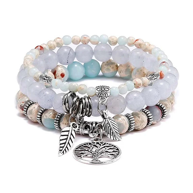 Emperor Stone Tree Of Life Bracelet