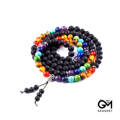 Chakra Energy Stone Reiki Bead Bracelet