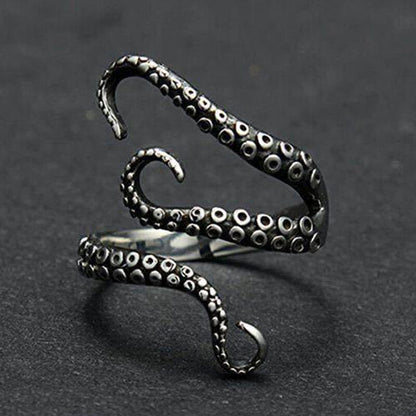 Cthulhu Octopus Tentacle Ring