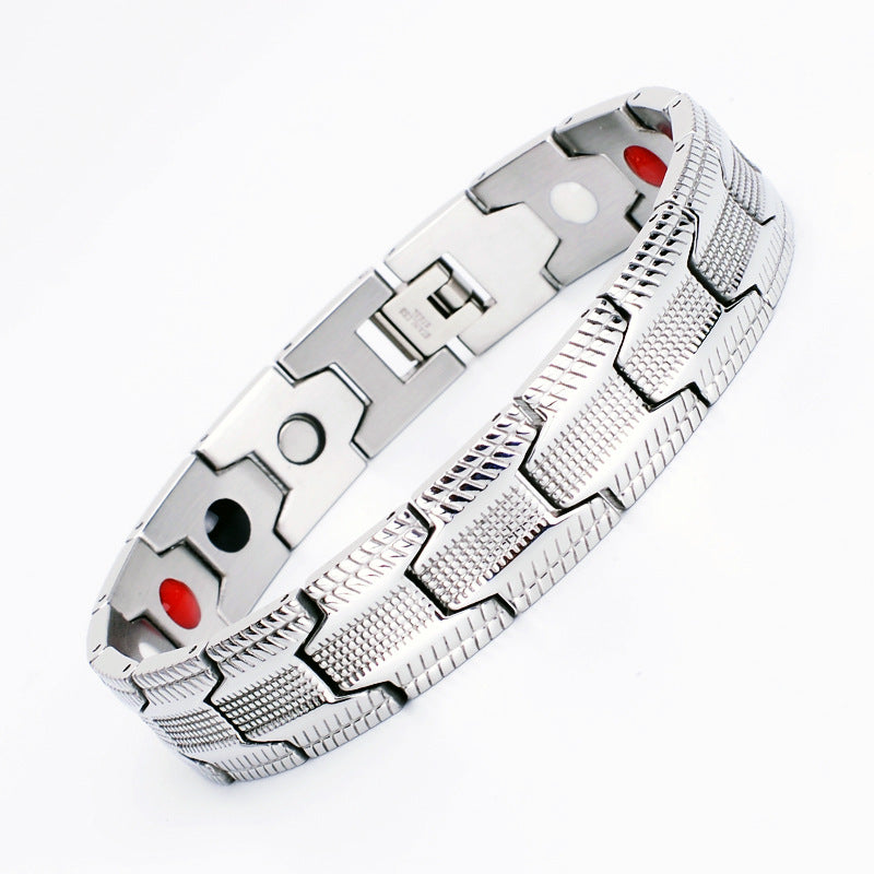 Men's Open Stainless Steel Popular Bracelet