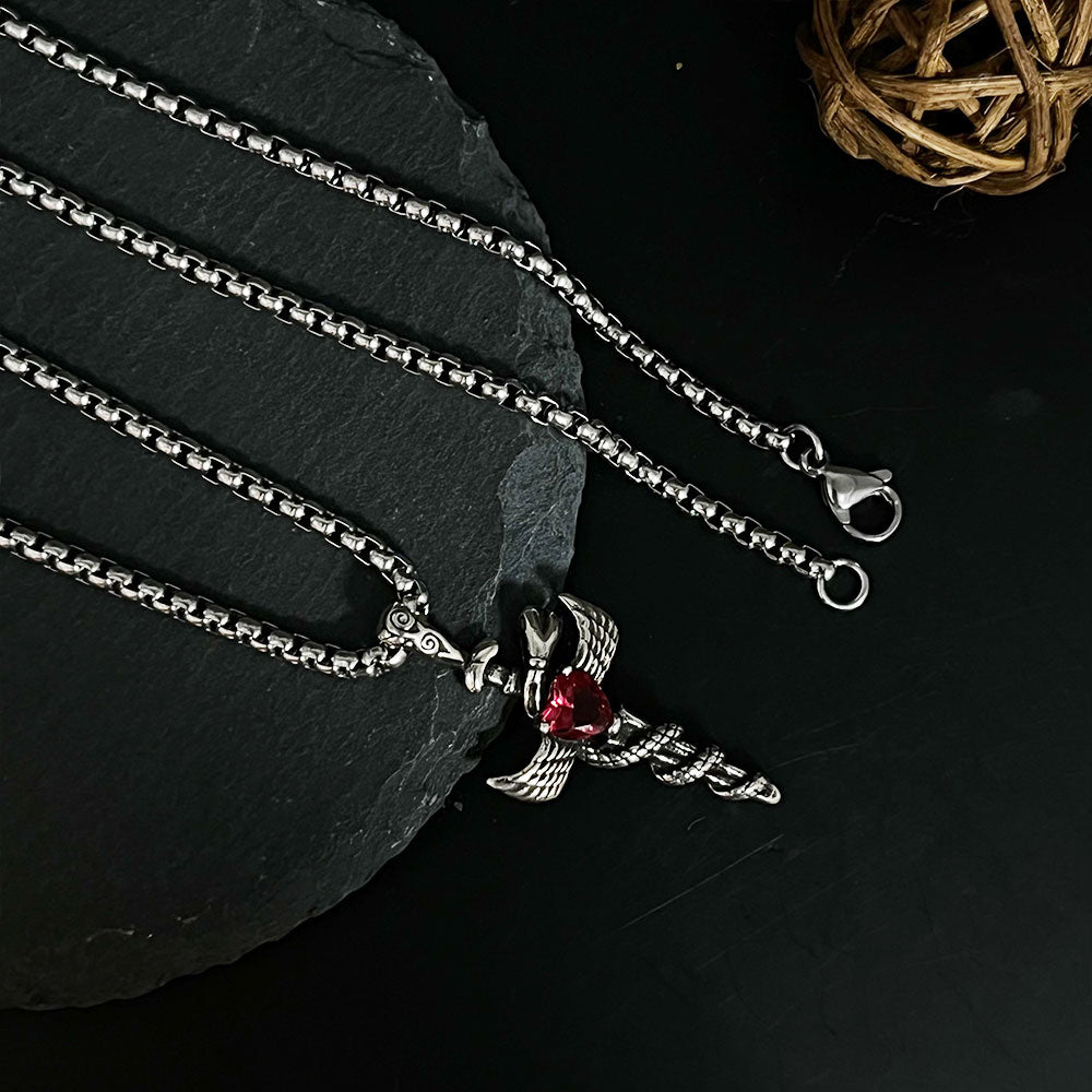 Men's Angel Sword Necklace