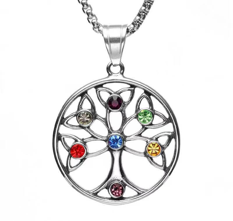 Personality Tree of Life Stainless Steel Pendant