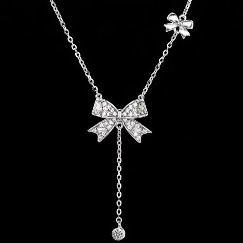 Elegant s925 Silver Butterfly Necklace