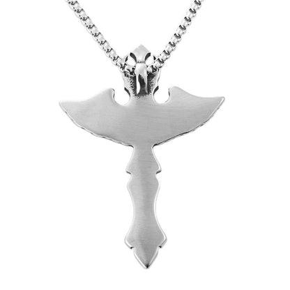 Wing Cross Shape Retro Trendy Men's Pendant